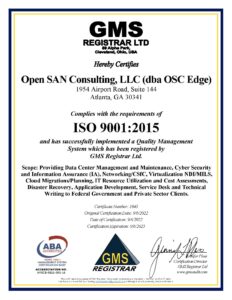 ISO 9001: 2015 ISO 9001: 2015