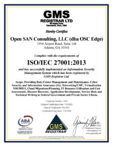 ISO 27001: 2013 ISO 27001: 2013