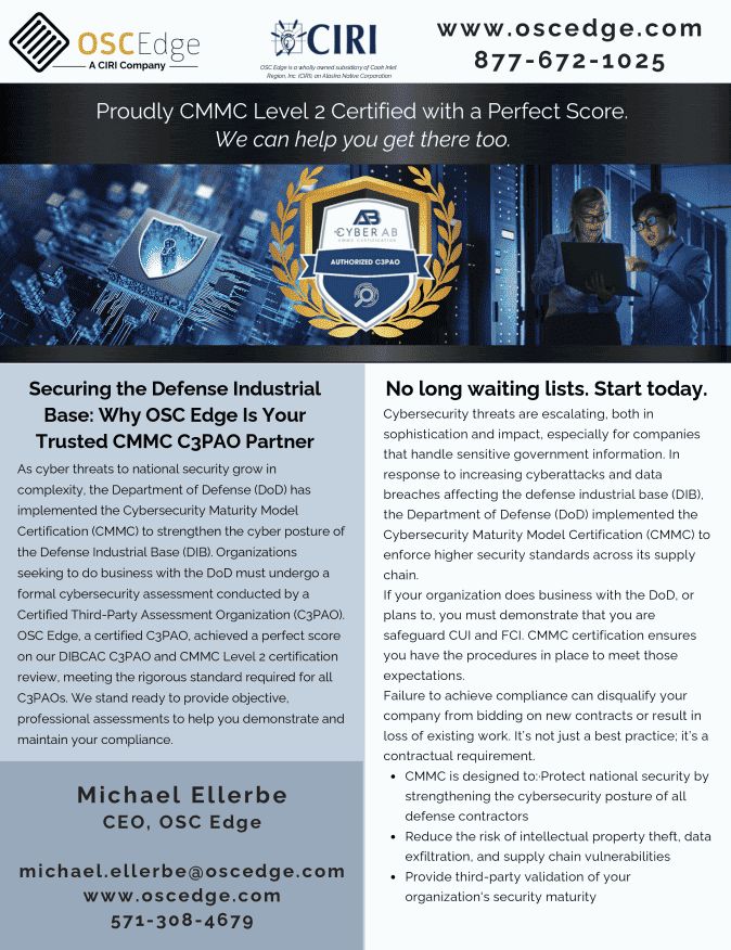 CMMC White Paper CMMC White Paper